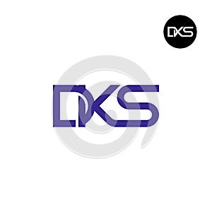 Letter DKS Monogram Logo Design