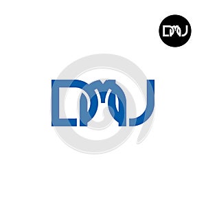 Letter DMU Monogram Logo Design