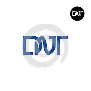 Letter DNT Monogram Logo Design