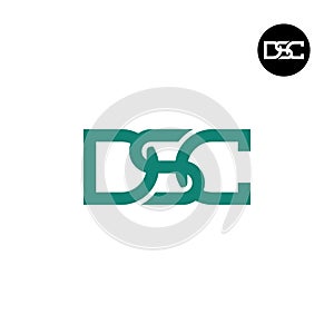 Letter DSC Monogram Logo Design photo