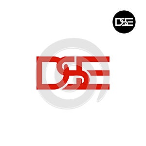 Letter DSE Monogram Logo Design