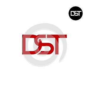 Letter DST Monogram Logo Design