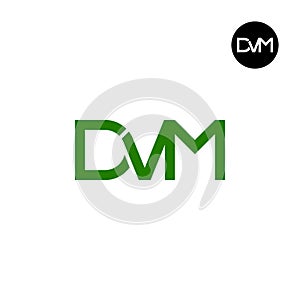 Letter DVM Monogram Logo Design