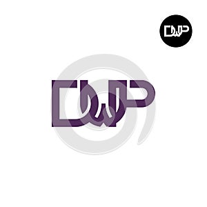 Letter DWP Monogram Logo Design