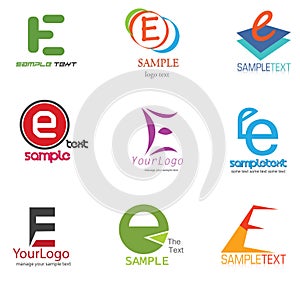 Letter E Logo