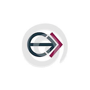 Letter E Logo Template Design