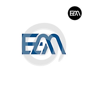 Letter EAA Monogram Logo Design