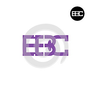 Letter EBC Monogram Logo Design