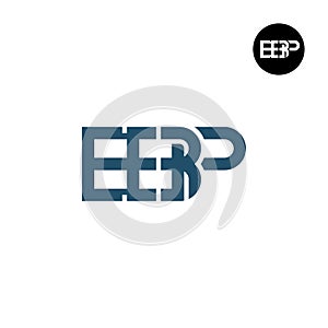 Letter EBP Monogram Logo Design