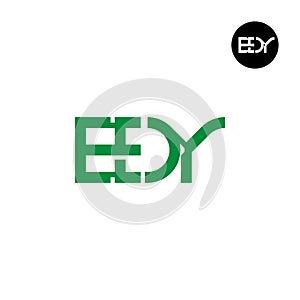 Letter EDY Monogram Logo Design