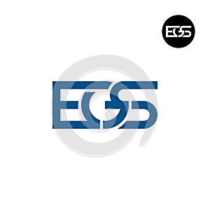Letter EGS Monogram Logo Design photo
