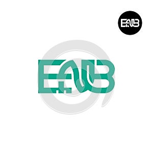 Letter ENB Monogram Logo Design