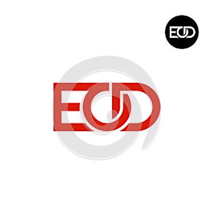 Letter EOD Monogram Logo Design