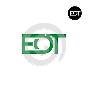 Letter EOT Monogram Logo Design