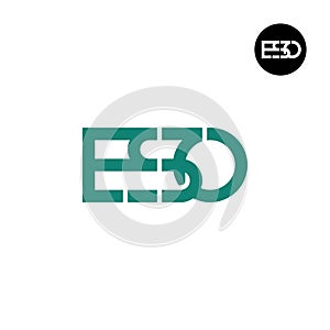 Letter ESO Monogram Logo Design photo