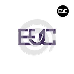 Letter EUC Monogram Logo Design