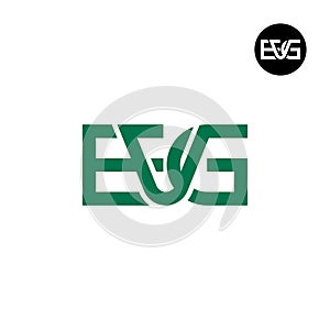 Letter EVG Monogram Logo Design