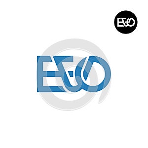 Letter EVO Monogram Logo Design photo