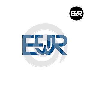 Letter EWR Monogram Logo Design
