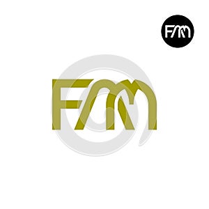 Letter FAM Monogram Logo Design