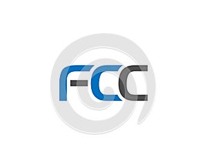 Letter FCC Logo Icon Design