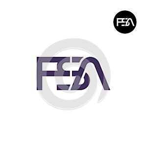 Letter FSA Monogram Logo Design