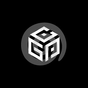 Letter GCP Cube Logo Design