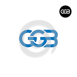 Letter GGB Monogram Logo Design
