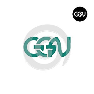 Letter GGN Monogram Logo Design