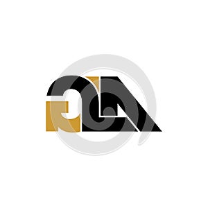 Letter GLA simple monogram logo icon design. photo