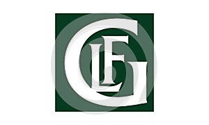 Letter GLF Logo