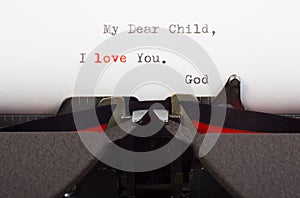 Letter from God photo