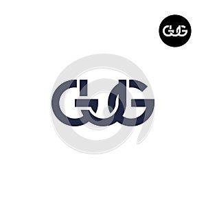 Letter GUG Monogram Logo Design