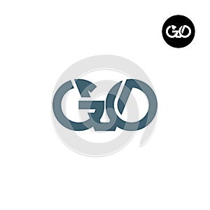 Letter GVO Monogram Logo Design