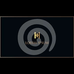 LETTER H AND M AND W LOGO DESIGN FOR COMPANY