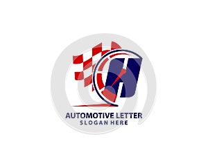 Letter H Speedometer Logo Design Vector Icon Graphic Emblem Illustrator