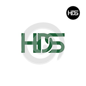 Letter HDS Monogram Logo Design