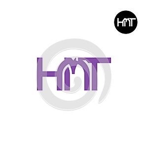 Letter HMT Monogram Logo Design