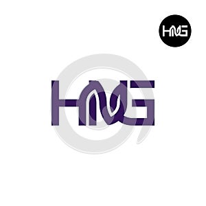 Letter HNG Monogram Logo Design