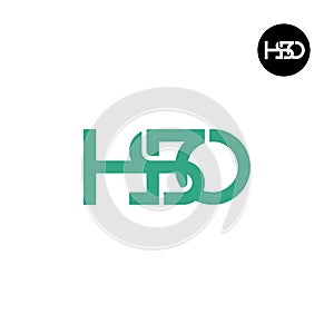 Letter HSO Monogram Logo Design