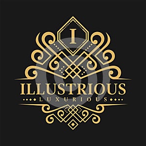 Letter I Logo - Classic Luxurious Style Logo Template