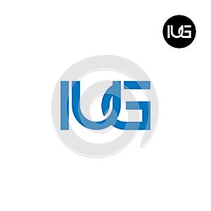 Letter IUG Monogram Logo Design