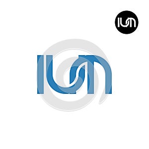 Letter IUM Monogram Logo Design