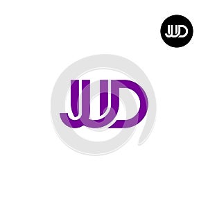 Letter JUD Monogram Logo Design