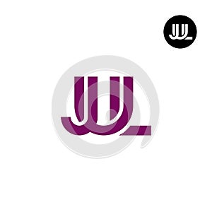 Letter JUL Monogram Logo Design
