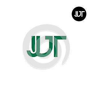 Letter JUT Monogram Logo Design photo