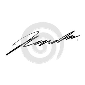 Letter K abstract signature ideas. Vector with alpha channel.