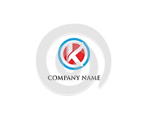 Letter K vector icons and logos template design