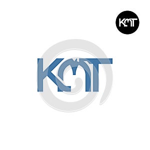 Letter KMT Monogram Logo Design
