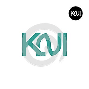 Letter KNI Monogram Logo Design